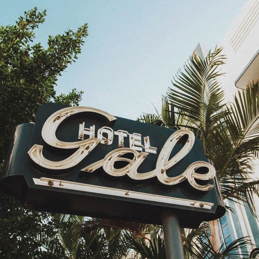 The Gale South Beach Hotel Sign